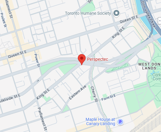 Perspectec Location Map - Toronto, ON